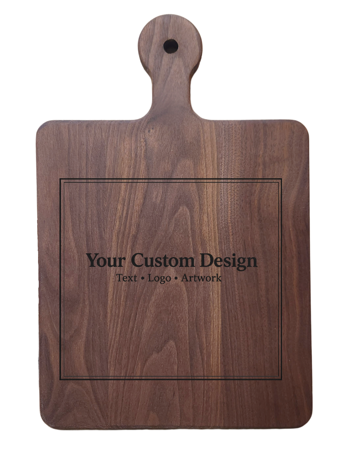Walnut Paddle Board – 16” × 10.5”