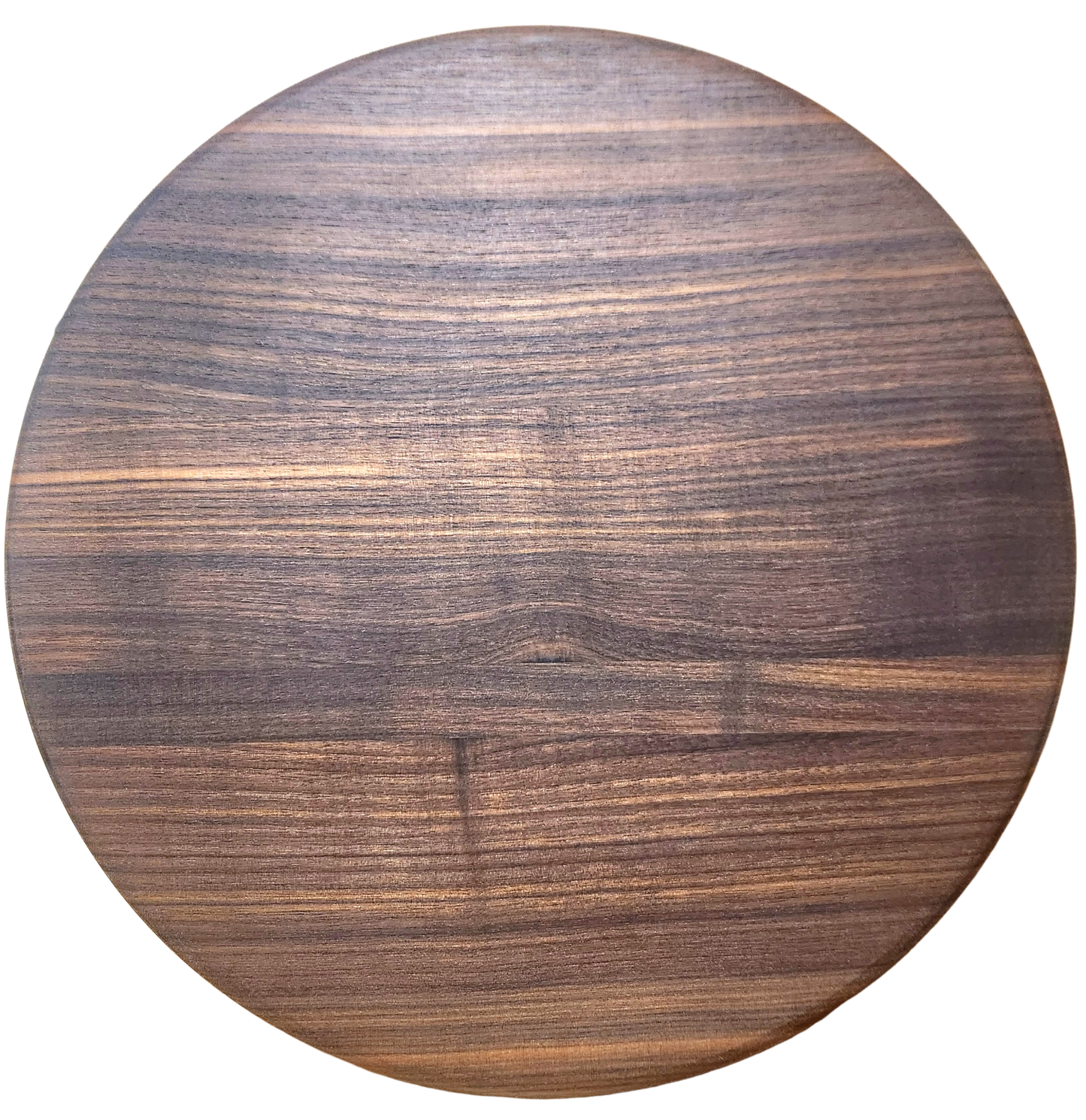 Large Round Walnut Charcuterie Board – 15”