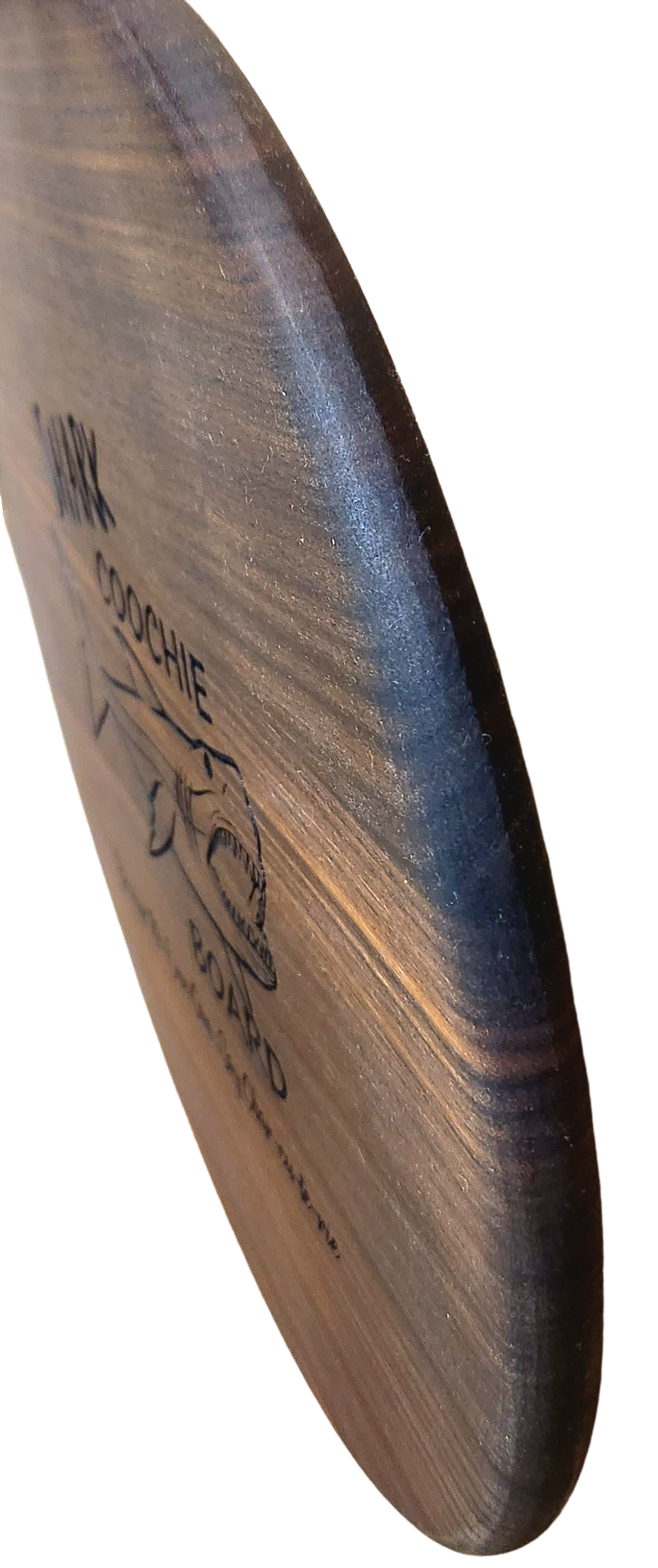 Large Round Walnut Charcuterie Board – 15”