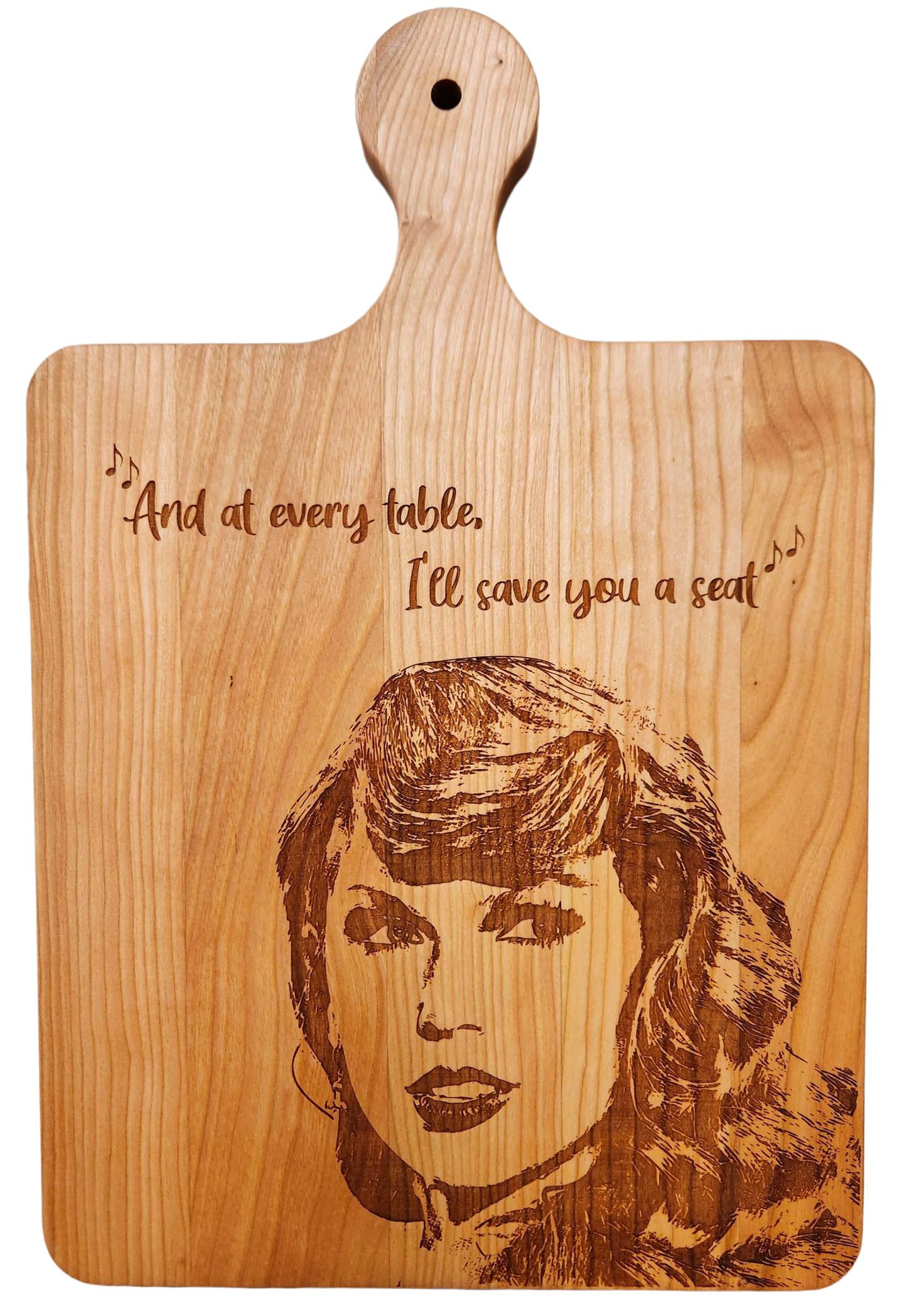 Cherry Paddle Board – 16” × 10½”