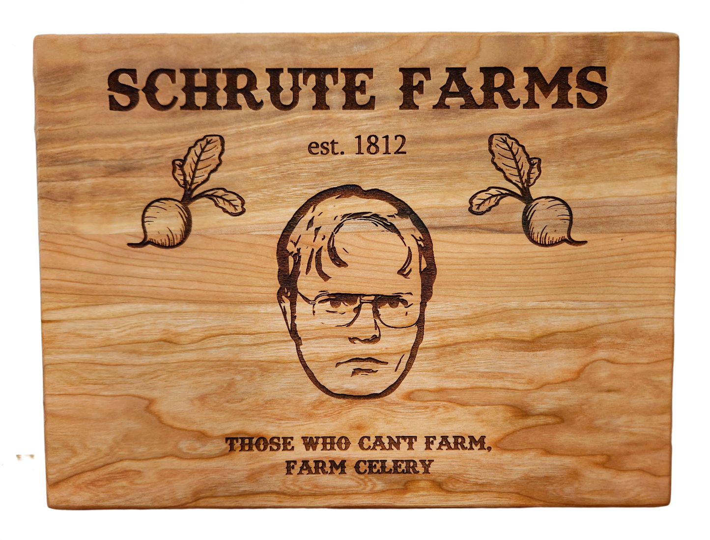 Classic Cherry Board – 9” × 12”