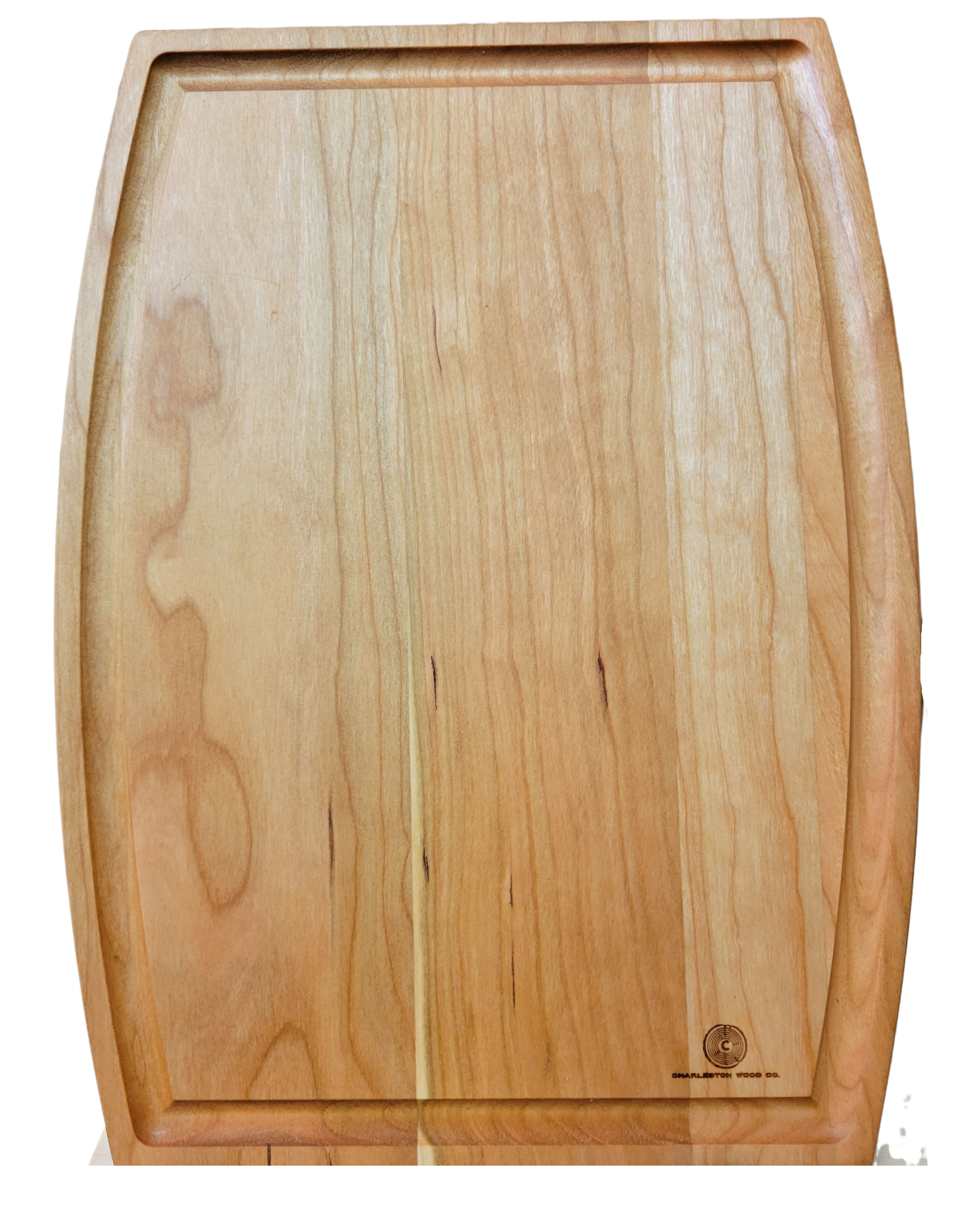 Arched Cherry Board – 9” × 12”