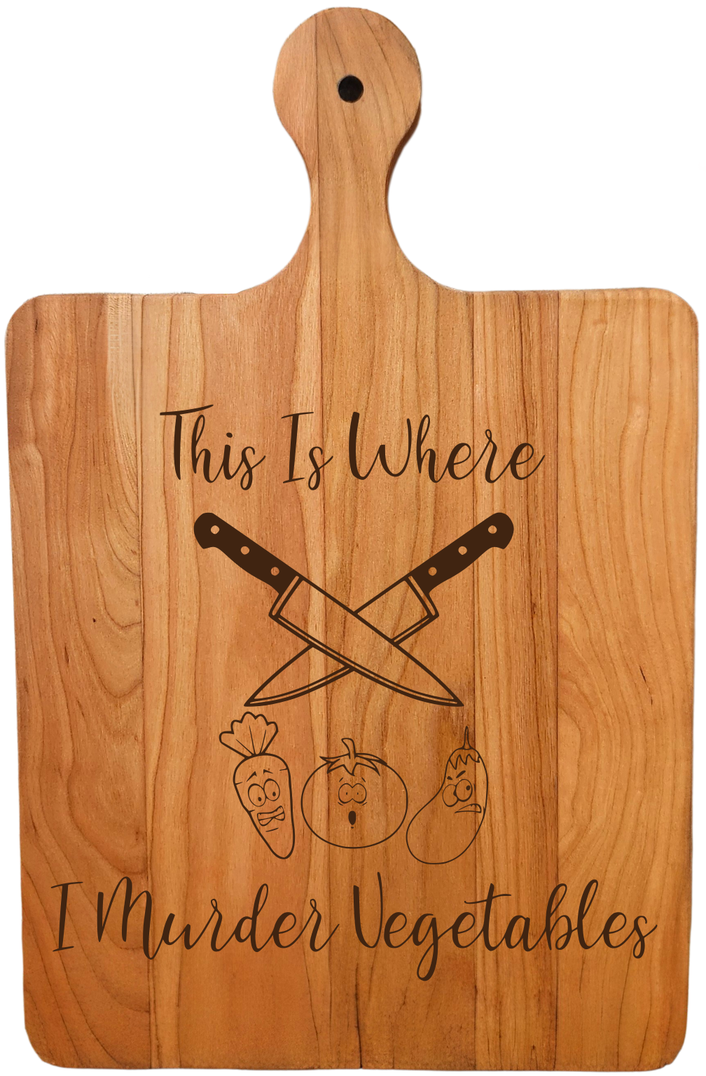 Cherry Paddle Board – 16” × 10½”