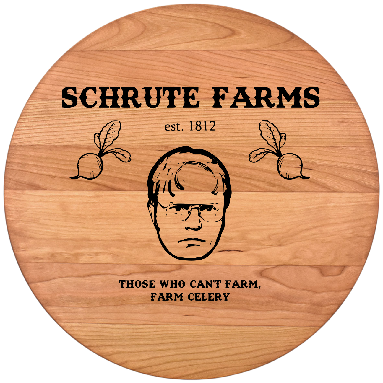 Round Cherry Board – 13½”