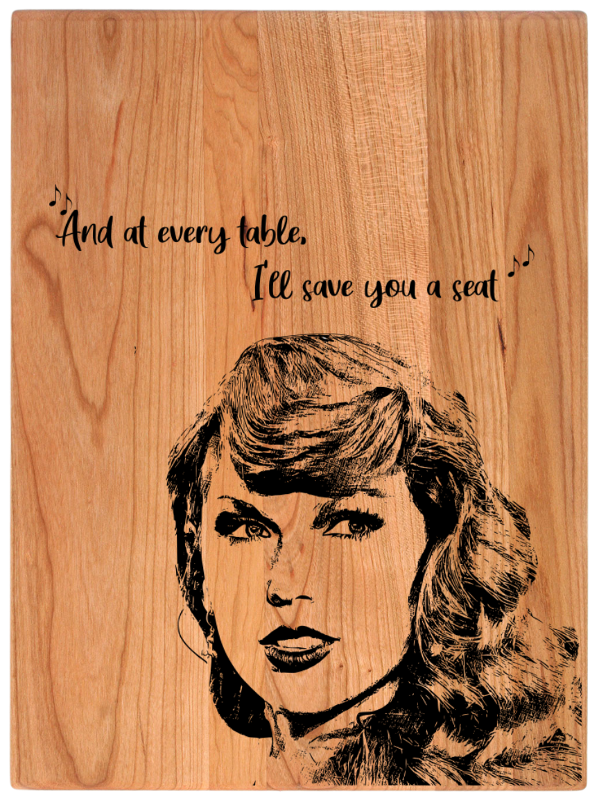 Classic Cherry Board – 9” × 12”