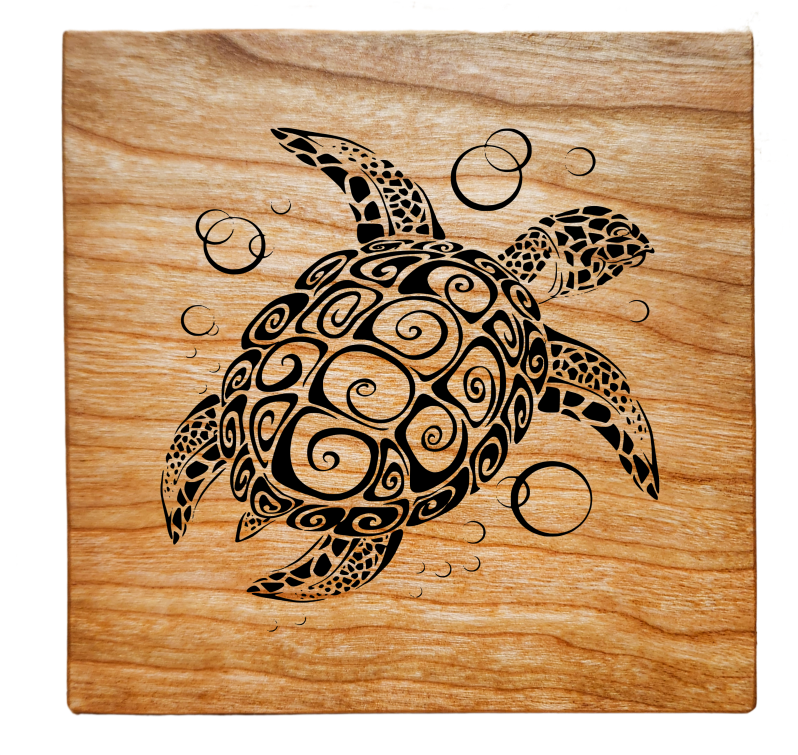 Coasters-Handmade from Cherry (Set of 4)