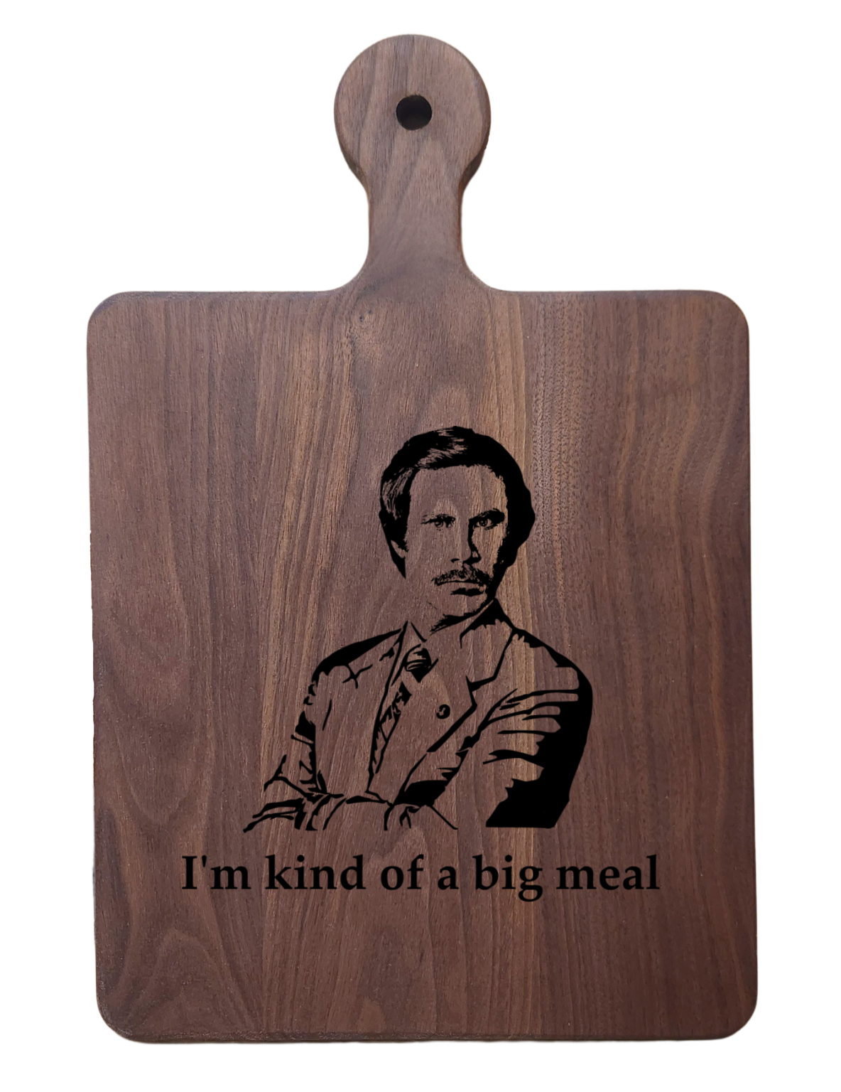 Walnut Paddle Board – 16” × 10.5”