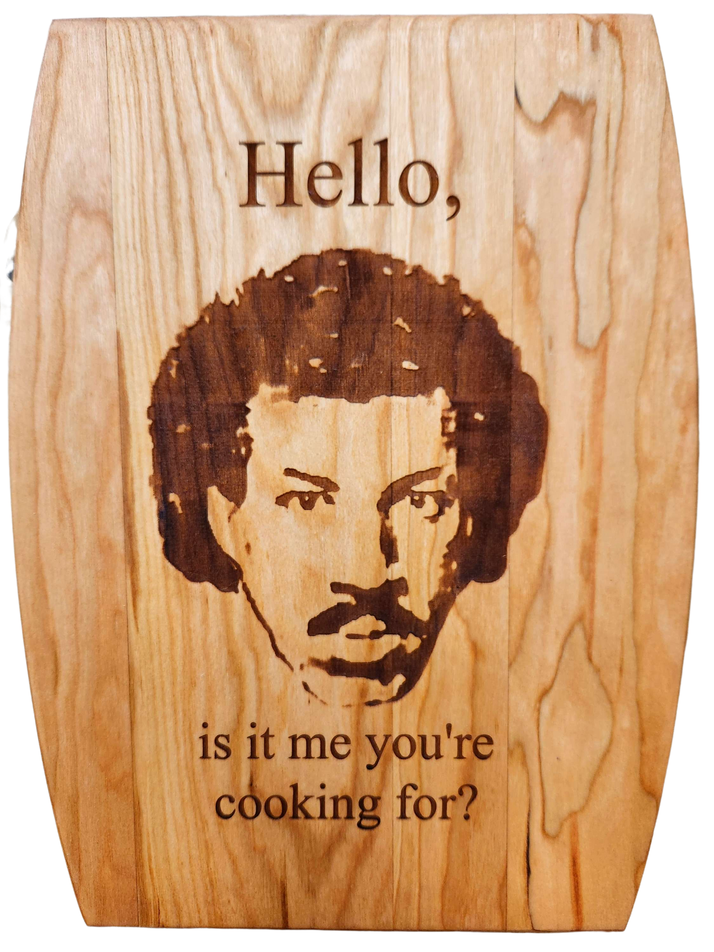 Arched Cherry Board – 9” × 12”