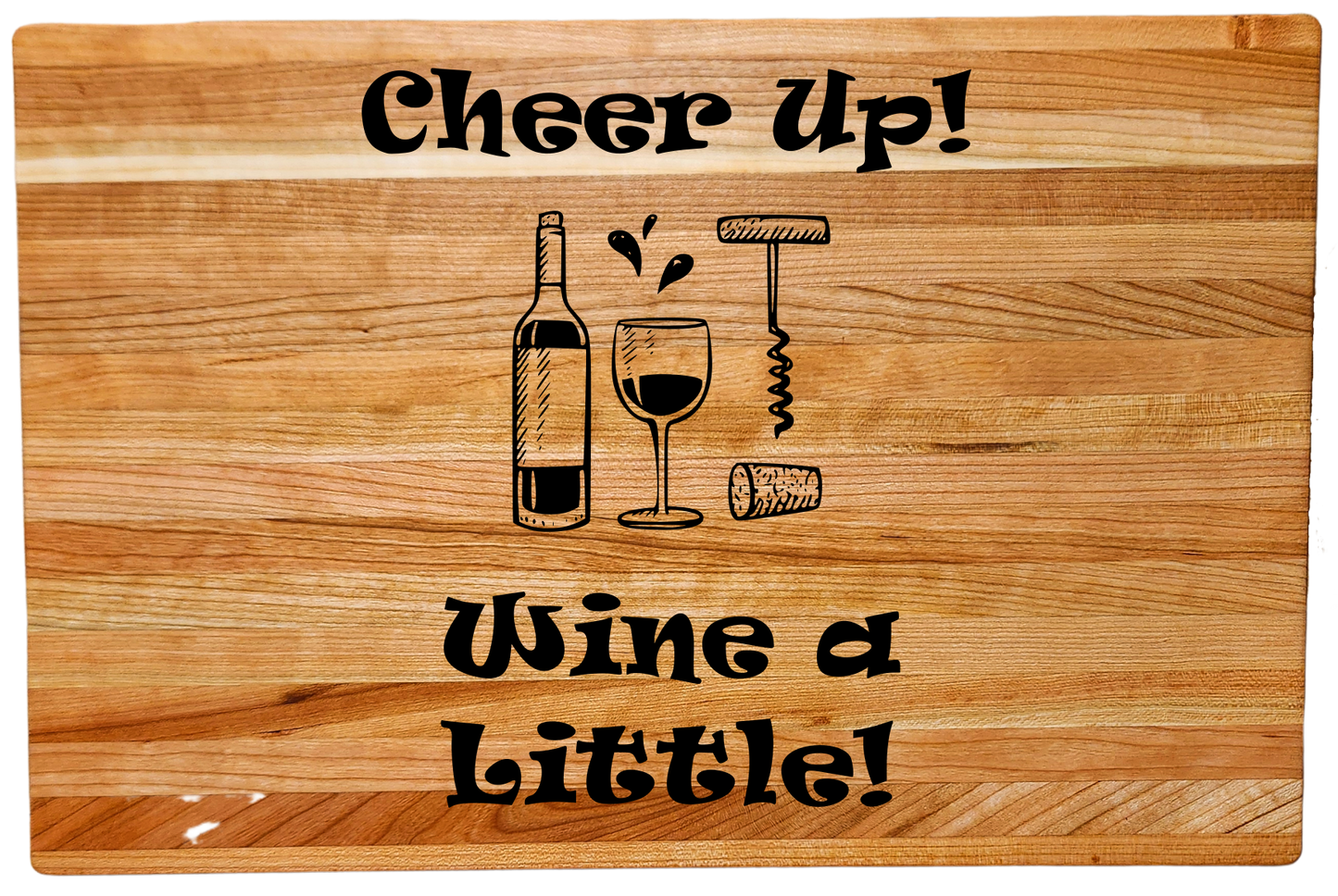 Cherry Butcher Block – 12” × 18” × 1¼”