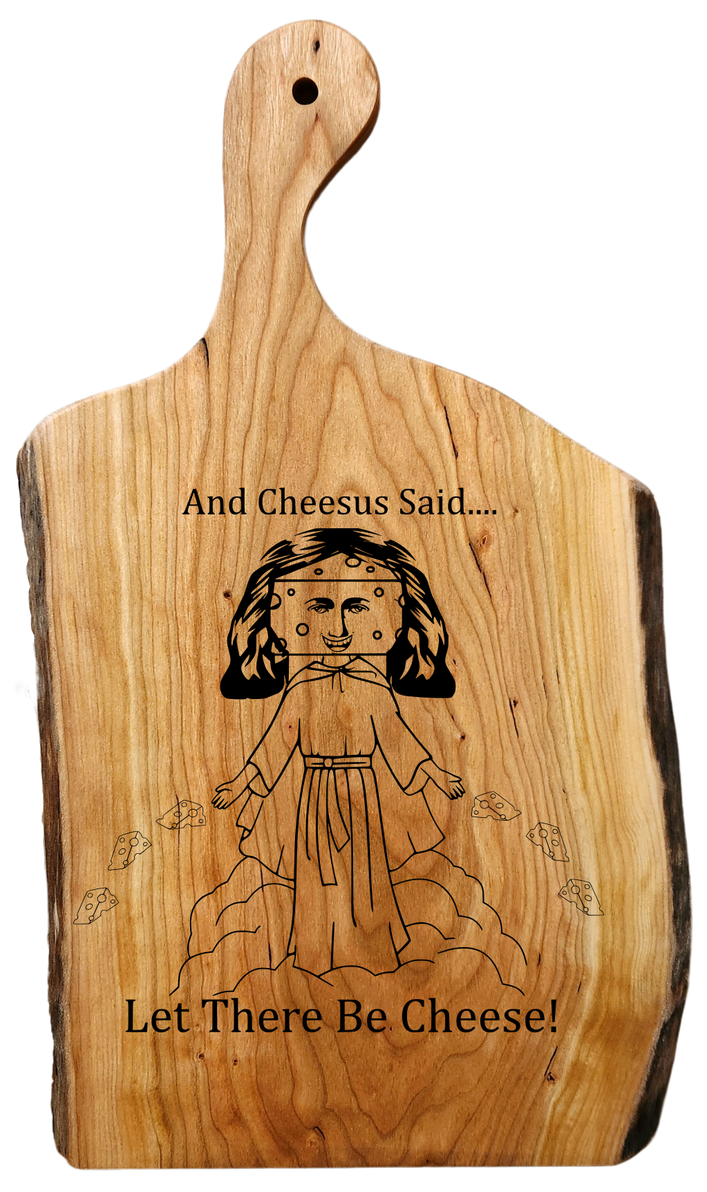 Rustic Cherry Paddle Board – 18” (Variable Width)