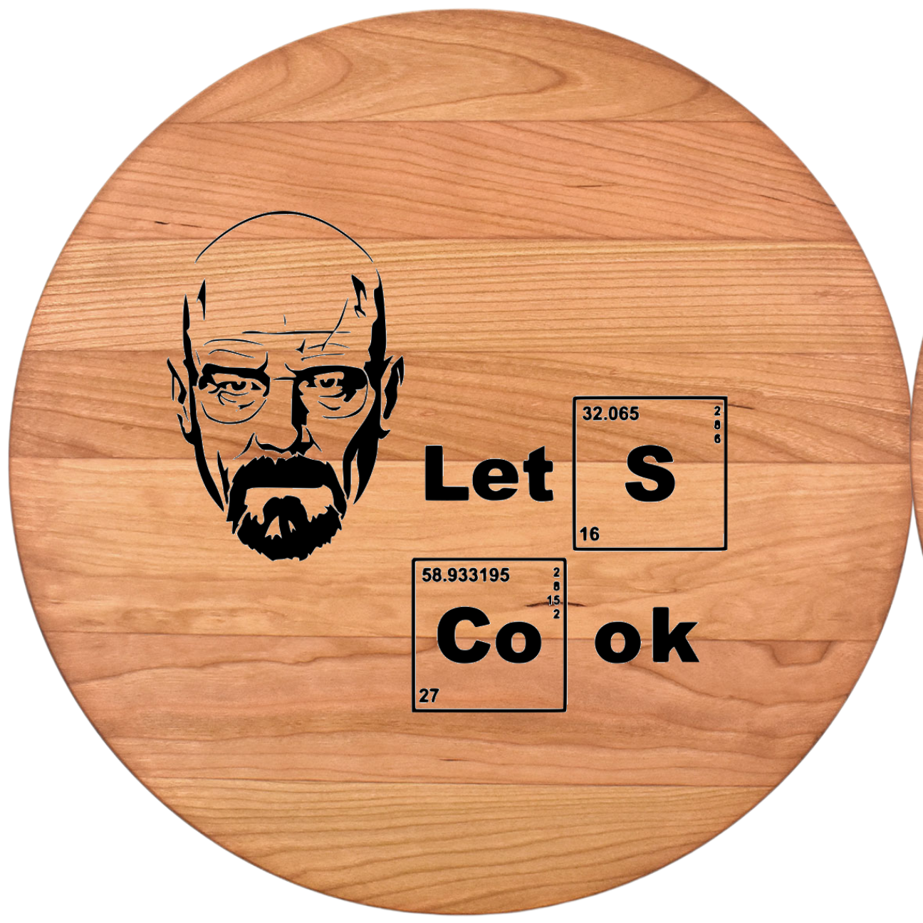 Round Cherry Board – 13½”