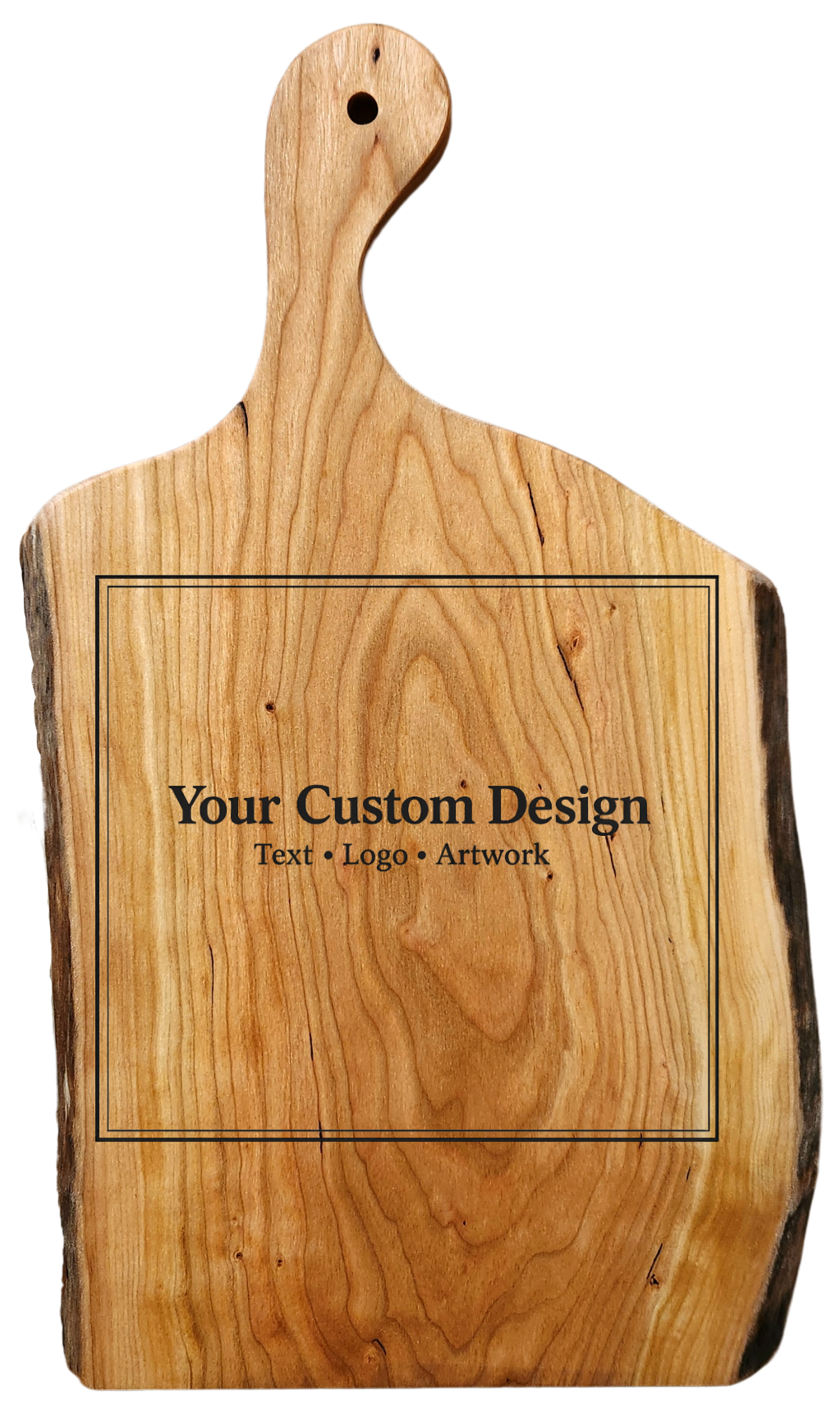 Rustic Cherry Paddle Board – 18” (Variable Width)