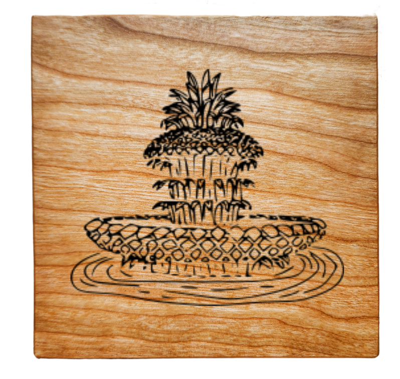 Coasters-Handmade from Cherry (Set of 4)