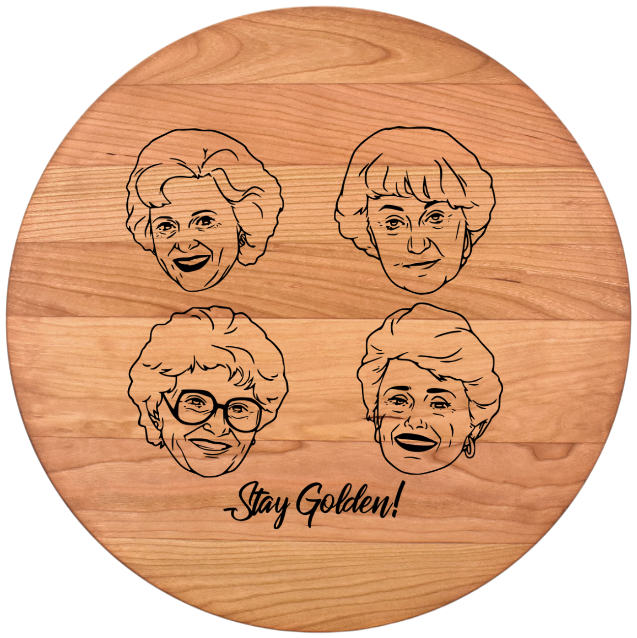 Round Cherry Board – 13½”
