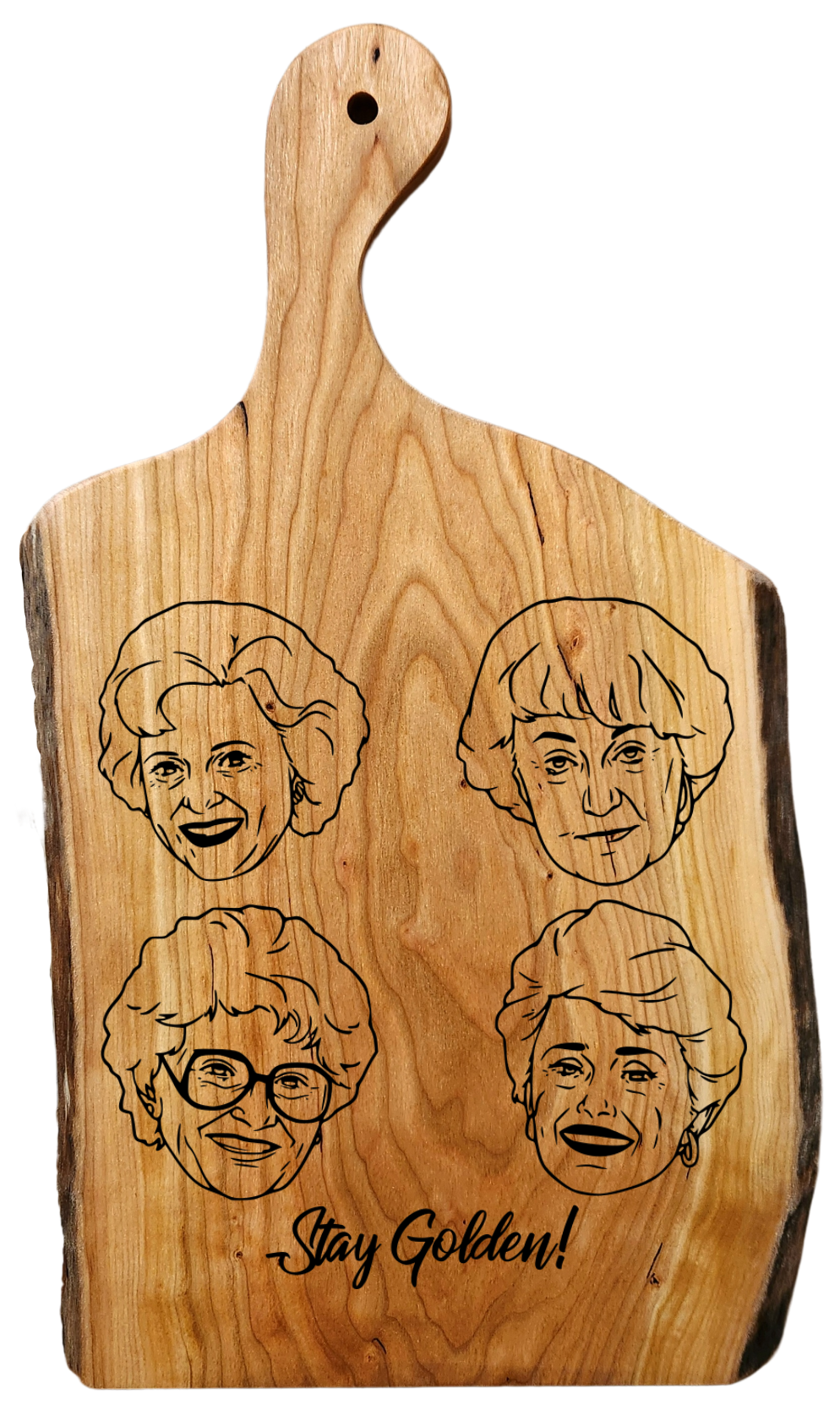 Rustic Cherry Paddle Board – 18” (Variable Width)