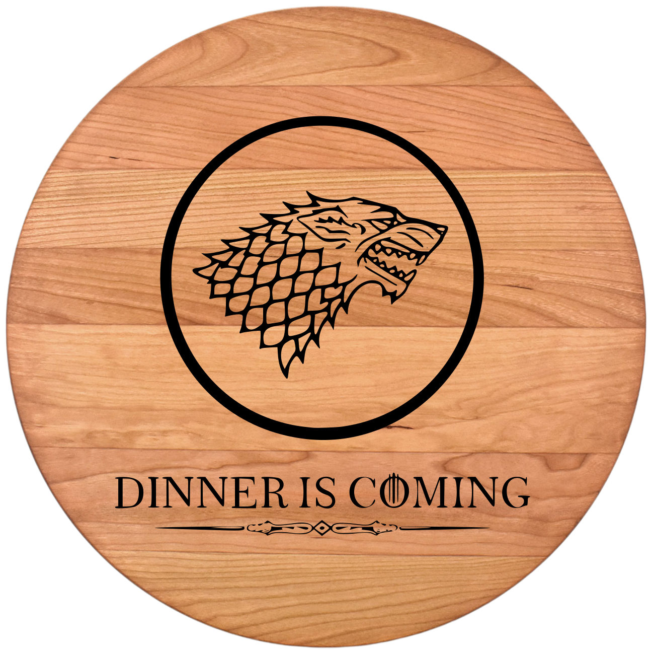 Round Cherry Board – 13½”