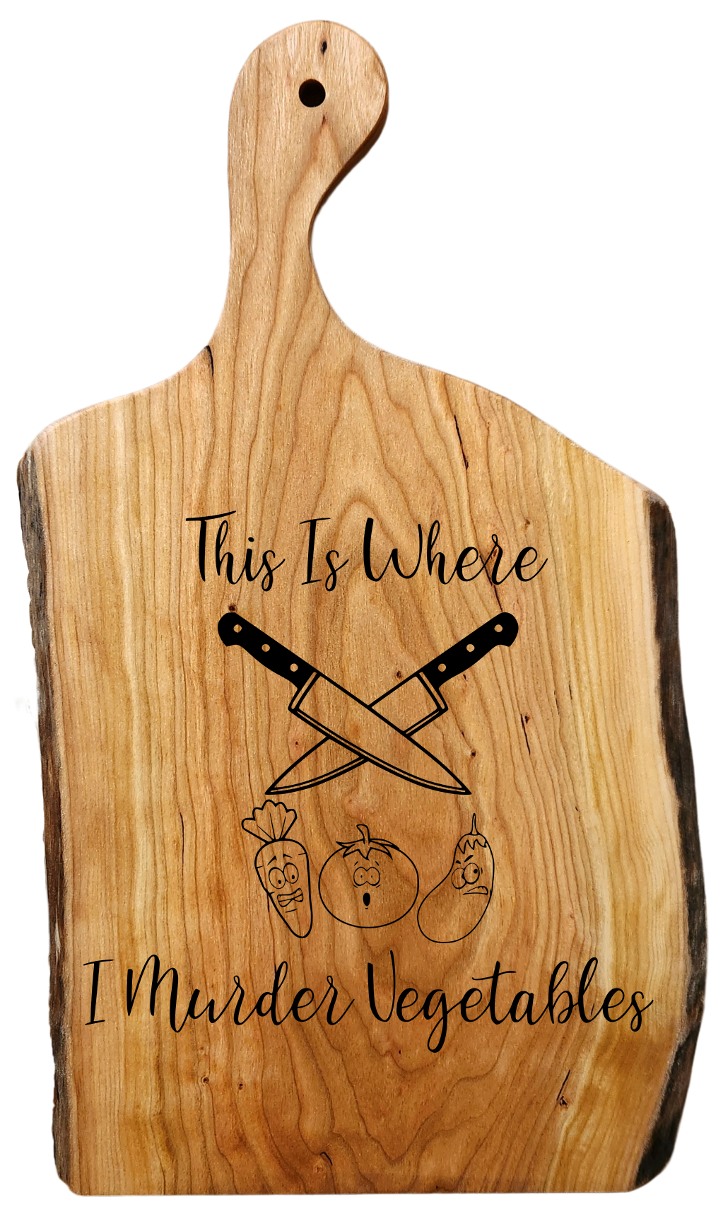 Rustic Cherry Paddle Board – 18” (Variable Width)