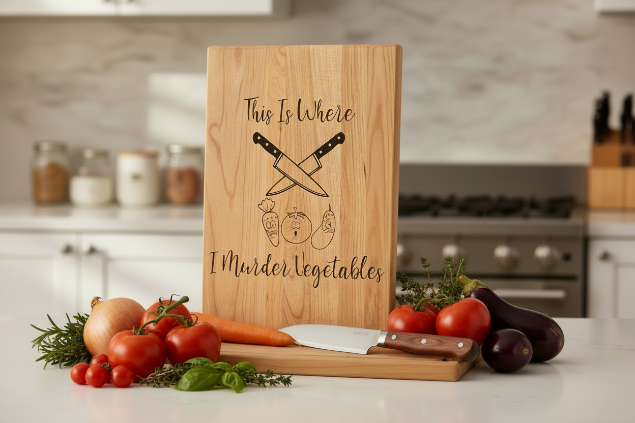 Classic Cherry Board – 9” × 12”