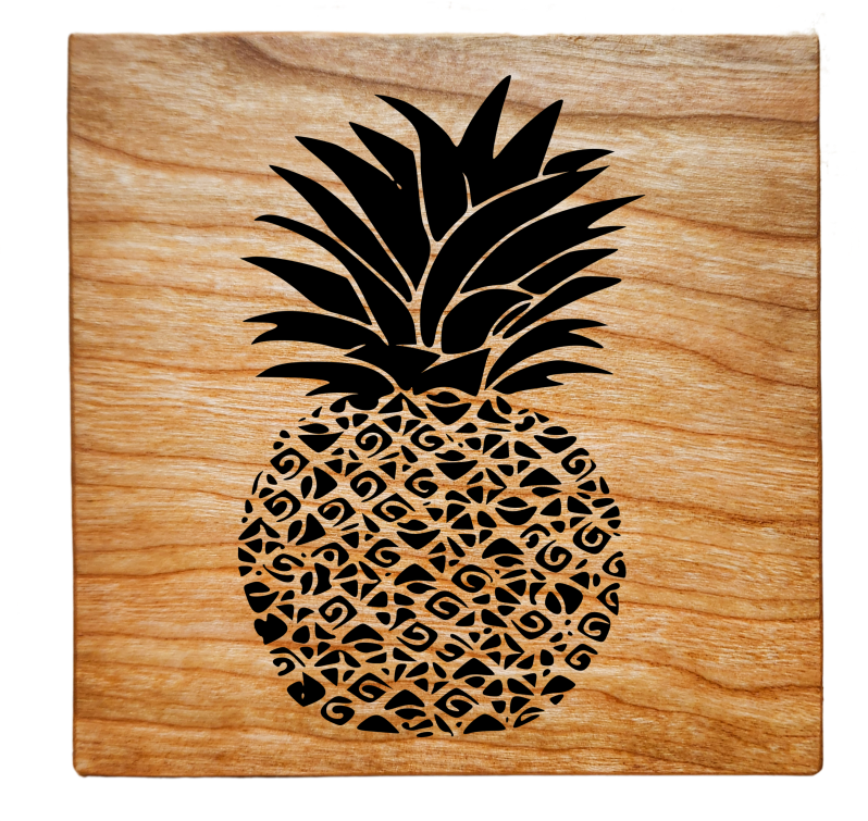 Coasters-Handmade from Cherry (Set of 4)