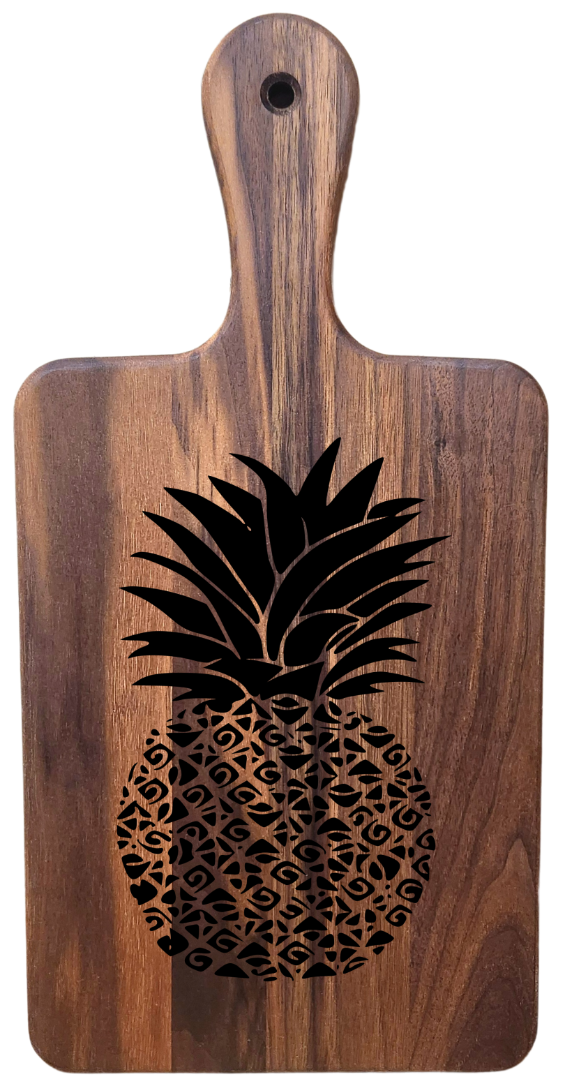 Small Walnut Paddle Board – 16” × 8”