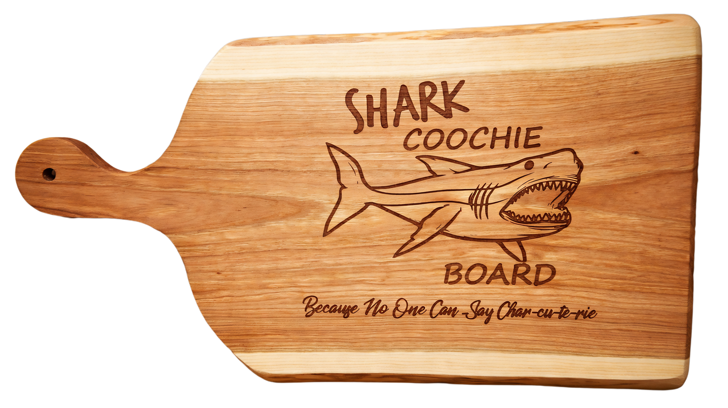 Rustic Cherry Paddle Board – 18” (Variable Width)
