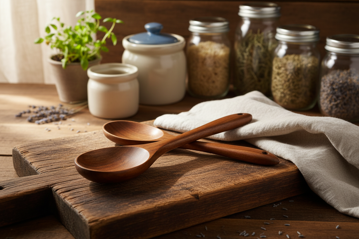 Teak Spoon (customizable)