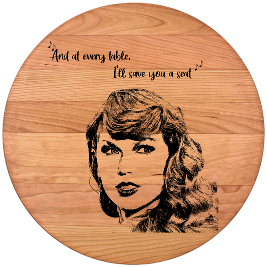 Round Cherry Board – 13½”