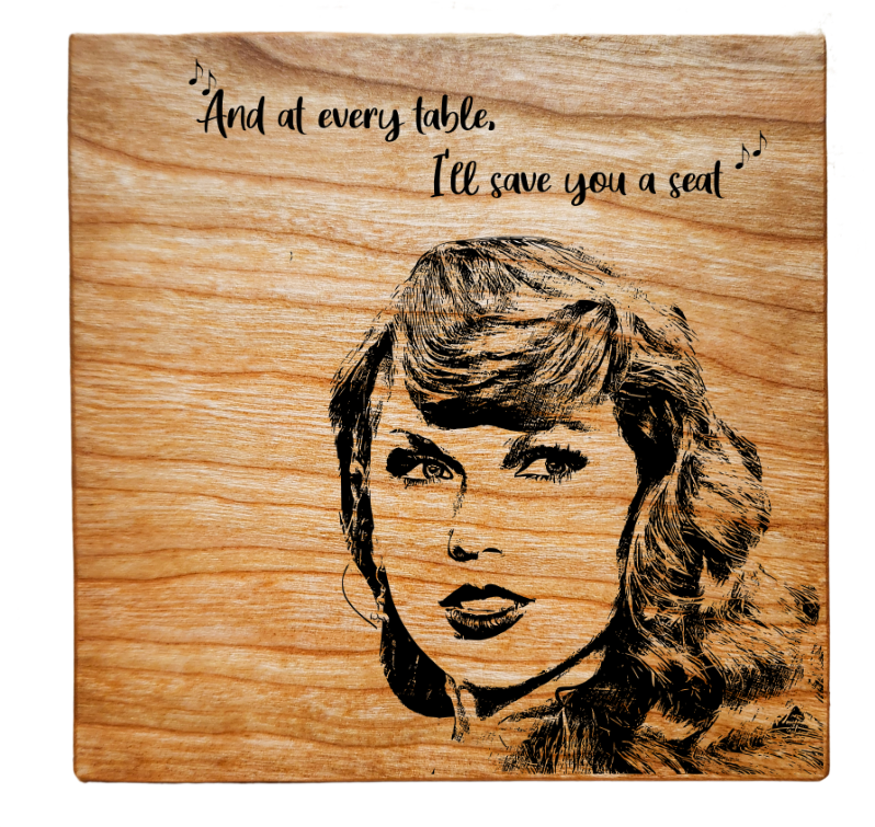 Coasters-Handmade from Cherry (Set of 4)