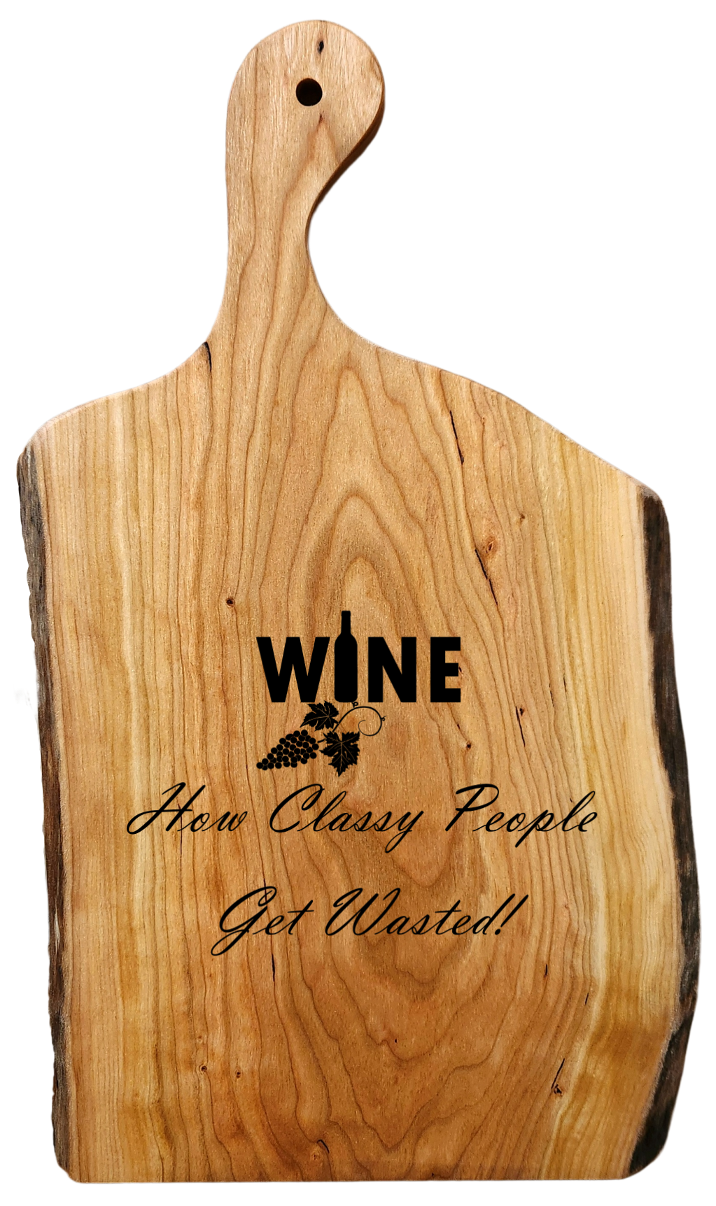 Rustic Cherry Paddle Board – 18” (Variable Width)