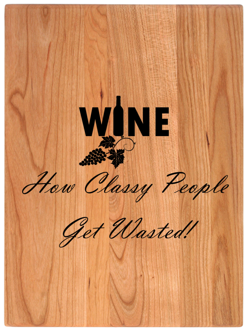 Classic Cherry Board – 9” × 12”